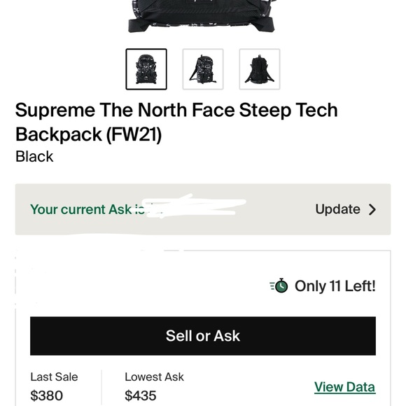 SUPREME x THE NORTH FACE SteepTech Backpack - Picture 9 of 9